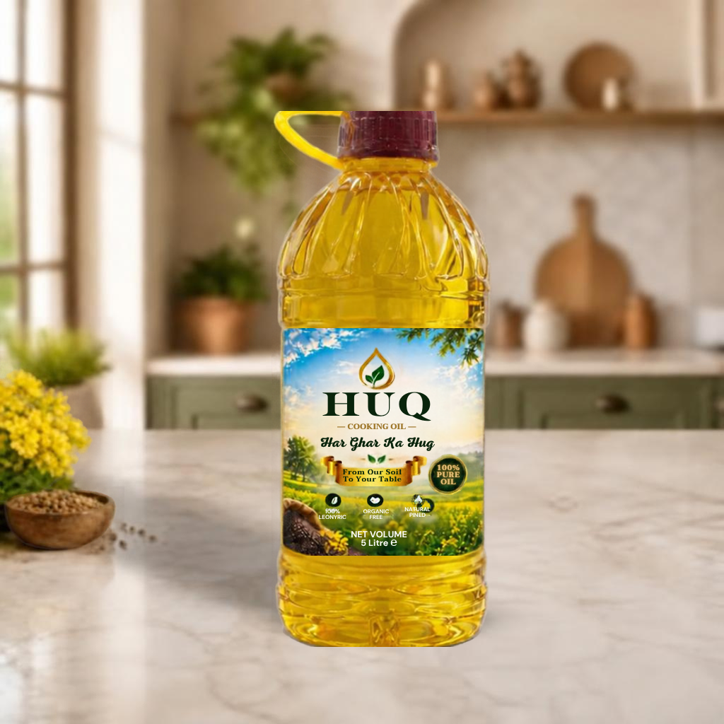 HUQ Cooking Oil – 5 Litre Bottle